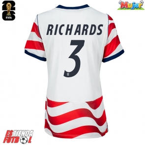 Estados Unidos Chris Richards #3 Primera Equipación Mujer Mundial 2026 Manga Corta